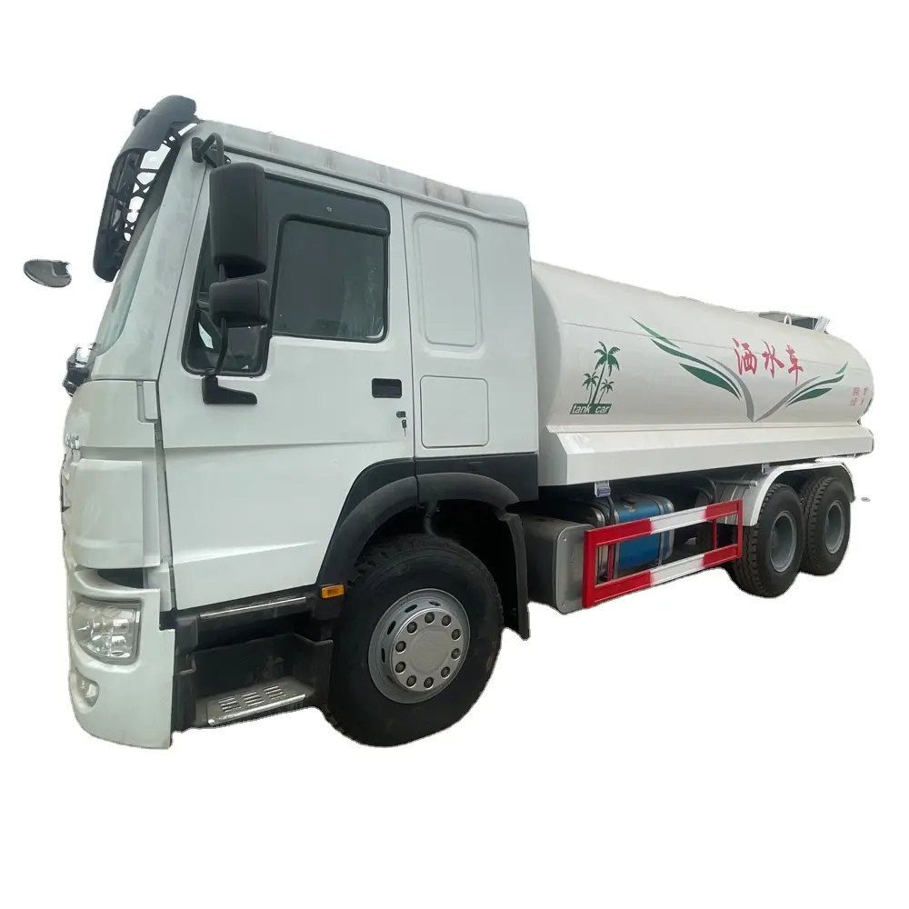 משאית מיכל מים חדשה 20000/27000 ליטר משומשת משאית 6x4 27000 ליטר משאית מים