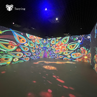 Projecteur holographique de cartographie 3D, radar laser, tactile interactif pour projection immersive à 360° en intérieur