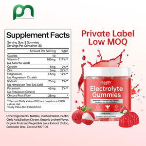 Gomitas de Electrolitos para Adultos OEM, Magnesio, Potasio, Energía Renovable, Sin Cafeína, Sin Edulcorantes Artificiales, Suplemento Deportivo - Product Image 3