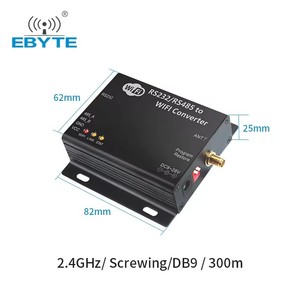 Ebyte ODM E103-W02DTU CC3200 RS232 RS485 Wi-fi Data Transmitter Receiver 802.11b/g/n 2.4ghz Industrial Serial Server Converter - Product Image 5