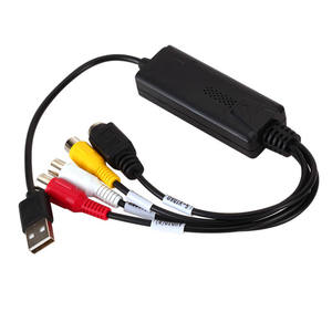 Carte de capture vidéo RCA vers USB C, convertisseur analogique-numérique HD 1080P pour VHS VCR, captureur vidéo pour PC portable Windows Mac OS - Product Image 2