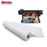 Rouleau de toile d'impression numérique en polyester de haute qualité, 50 pouces, 60 pouces, pour imprimante grand format Epson