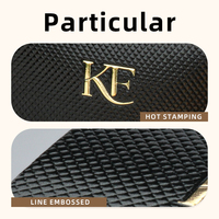 Boîte à Huiles Essentielles de Luxe, Texture Gaufrée, Matériel Écologique Recyclable, Couleur et Taille Personnalisables pour Cadeau Cosmétique, Sérum Soin de la Peau