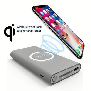 Best Price 10000mah Wireless Power Bank Portable Wireless Charging Powerbank External Battery Phone Charger Power Bank - Product Image 2