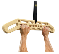 Planche d'escalade en bois personnalisée avec poignées gravées, couleur et logo personnalisables, multifonctionnelle, forme sur mesure, portable