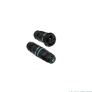Mini connecteur de fil LED éclairage extérieur IP68 câble étanche alimentation petite prise électrique 3P cuivre pour éclairage Philips - Product Image 4