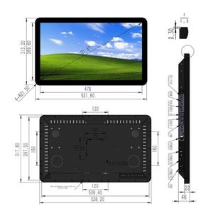 <span class=keywords><strong>All</strong></span>-in-One 21.5/23/27/32inch điều khiển công nghiệp máy J1900 CPU 32 gam nhúng Linux/Android cảm ứng điện dung công nghiệp kho - Product Image 3