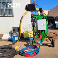 Machine de sablage à eau haute pression, nettoyage mobile sans poussière, sablage de graffitis, usine de Qingdao