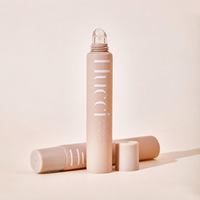 Tube souple cosmétique en plastique D19 10 ml minimaliste pour gloss et gel, avec embout en silicone incliné – Vente en gros