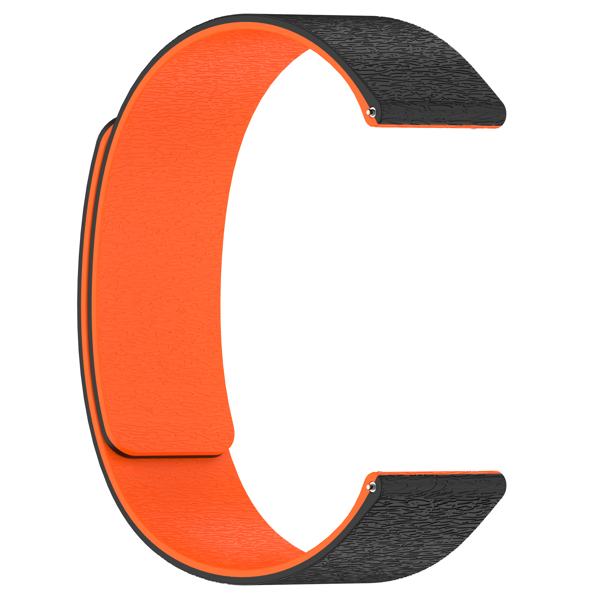Noir/orange