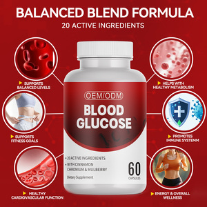 Nhà máy trực tiếp cao cấp 20 thảo mộc tự nhiên lượng đường trong máu hỗ trợ phức tạp Viên nang bổ sung cho người lớn khỏe mạnh lượng đường trong máu - Product Image 6