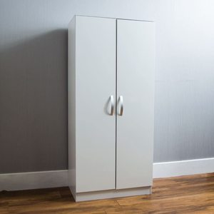 Hot Sale for <strong>UK</strong> Market Storage Clothes <strong>Wardrobe</strong> Bedroom Sets Particle Board Modern High Gloss Wood <strong>Wardrobe</strong> Closet - Product Image 2