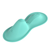 Intelligenter Tragbarer Slip-Vibrator mit Doppelmotor, Klitoris- und Analstimulator, App-Fernbedienung, Wiederaufladbar, Leise, Silikon, Wasserdicht IPX7