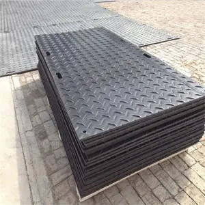 Hdpe Rubber Bog Panel/Rasen boden bagger Schienen schutz matte/rutsch feste Kran matte