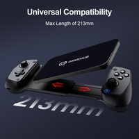 Manette de jeu mobile sans fil Gamesir X5S avec connectivité tri-mode, design léger, vibration HD pour Switch 2 Android IOS