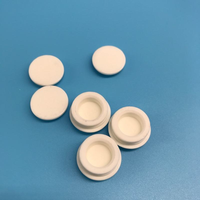 Tapa de Protección de Termopar de Cerámica de Alúmina Al2O3 de Alta Pureza HT para Termopares Tipo S, R, B - Piezas de Cerámica Personalizadas