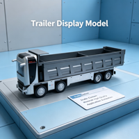 Modèle d'affichage de camion benne autonome pour salle d'exposition d'entreprise et salon professionnel international