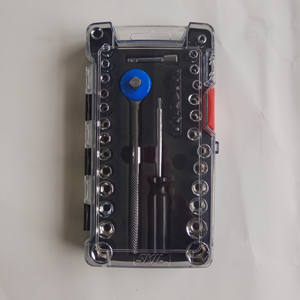 Juego de llaves de vaso métricas Lixin de 40 piezas con trinquete de 38 mm para reparación de automóviles - Product Image 2