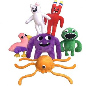 Muñeco de Peluche del Monstruo Barbudo Morado y Amarillo de <span class=keywords><strong>Banban</strong></span> <span class=keywords><strong>Garden</strong></span>, <span class=keywords><strong>Banban</strong></span> Morado - Product Image 1