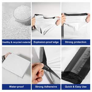 Buste Postali Personalizzate OEM Compostabili in LDPE, Sacchetti per Corriere, Buste in Plastica per Spedizioni, Buste Postali - Product Image 4