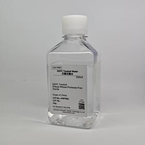 ACE VITRO 500ml Eau sans nuclease AYWT001 Milieu <span class=keywords><strong>de</strong></span> culture cellulaire stérile sans DNase/RNase/enzymes, traité DEPC, OEM, prêt à l'emploi - Product Image 2
