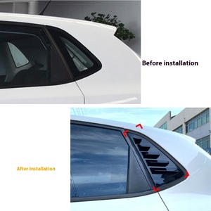 Volkswagen <span class=keywords><strong>Polo</strong></span> 6r <span class=keywords><strong>6c</strong></span> 2011-2017 adesivo esterno per auto con otturatore accessori per modifiche transfrontaliere - Product Image 4