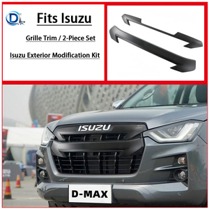 ชุดแต่งภายนอกรถยนต์หรูหรา 4x4 วัสดุ ABS สีดำ ติดตั้งง่าย สำหรับ Isuzu D-Max และ Lingtuo - Product Image 1