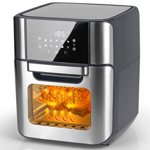<span class=keywords><strong>Gourmia</strong></span> <span class=keywords><strong>Friteuse</strong></span> à air électrique 14 Qt, Four multifonction avec rôtissoire, Écran numérique, 12 programmes prédéfinis, Fonctions rôtir, cuire, griller, déshydrater, Usage domestique - Product Image 5