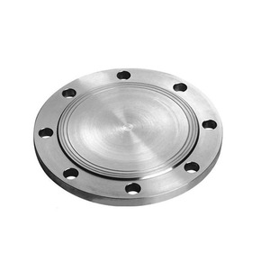 Brida de Acero Inoxidable Mecanizada por CNC con Orificios para Pernos de Precisión para Uso Industrial - Product Image 1