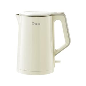 Hervidor Eléctrico Midea de Acero Inoxidable de 1.7L con Apagado Automático y Base Giratoria de 360 Grados, Calentador de Agua Doméstico - Product Image 1