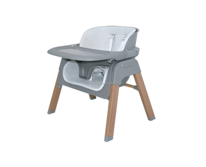 <span class=keywords><strong>Chaise</strong></span> <span class=keywords><strong>haute</strong></span> pour bébé pliable et réglable en plastique et en métal, <span class=keywords><strong>harnais</strong></span> à <span class=keywords><strong>5</strong></span> <span class=keywords><strong>points</strong></span>, plateau amovible facile à nettoyer, imprimé bois, 0-12 mois - Product Image 5