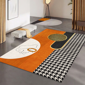antidérapant pour entrée salon <span class=keywords><strong>tapis</strong></span> d'entrée persan en détresse <span class=keywords><strong>tapis</strong></span> d'intérieur en fausse laine bohème - Product Image 2