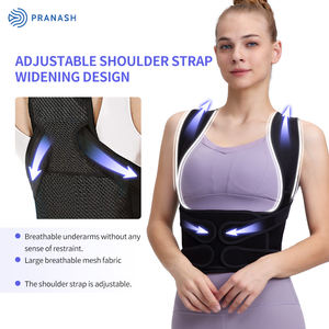 Korektor postur punggung, korektor postur punggung ergonomis dapat diatur ortotik - Product Image 3