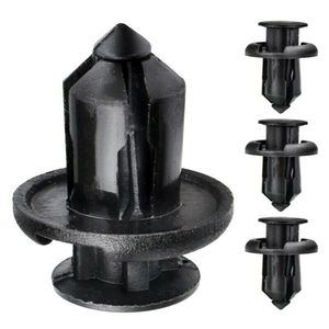 Honda <b>Car</b> 10mm Rivet Bumper Clip <b>Push</b> Screw Mudguard Fastener PP Material 100Pcs For Repair Replacement - Product Image 3