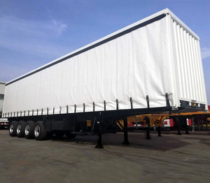 2023 40/45/53 semirremolque con cortina puerta lateral abierta <span class=keywords><strong>Tautliner</strong></span> cortinas Material de acero para la venta - Product Image 2
