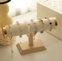Bijoux en bois Organisateur Présentoir Montre Présentoir Bracelet Titulaire pour Magasin Détail Bracelet Exposition Rack pour Bijoux