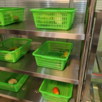 Export van roestvrijstalen restaurant- en industriële magazijnrekken voor koude opslag en voedselopslagruimtes