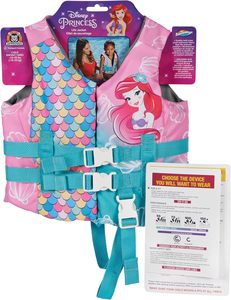 Giubbotto di salvataggio SwimWays Princess Swim Trainer approvato dalla Guardia Costiera USA, giubbotto galleggiante per bambini, galleggianti e giubbotti di salvataggio per bambini - Product Image 6