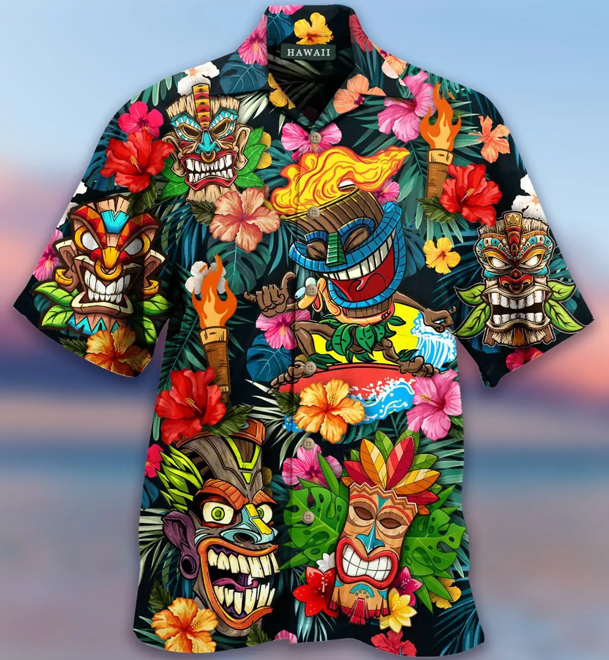Unisex 2023 Summer Hawaiian Shirt Men 3D Animal Print Shirts Men Women Scrawl Pattern Short Sleeve Loose Breathable Top 5XL