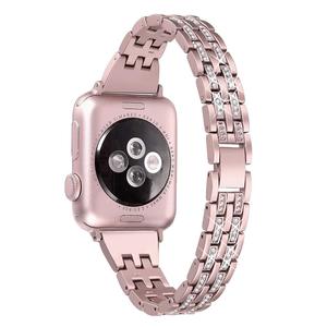 <span class=keywords><strong>Bracelet</strong></span> de montre intelligente en acier inoxydable diamant pour femme pour <span class=keywords><strong>Apple</strong></span> <span class=keywords><strong>Watch</strong></span> 10 8 Ultra 4 5 <span class=keywords><strong>6</strong></span> Iwatch 1 2 3 <span class=keywords><strong>Bracelet</strong></span> 38mm 42mm <span class=keywords><strong>44mm</strong></span> 49mm - Product Image 5