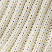 Couverture en tricot épais doux en acrylique 50x60 pouces, couvre-lit et canapé texturé confortable pour les grossistes et les vendeurs e-commerce