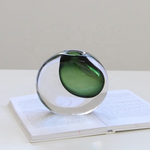 Jarrón <span class=keywords><strong>de</strong></span> cristal <span class=keywords><strong>de</strong></span> <span class=keywords><strong>Murano</strong></span> artístico moderno hecho a mano para decoración <span class=keywords><strong>de</strong></span> mesa, regalo <span class=keywords><strong>de</strong></span> boda, centro <span class=keywords><strong>de</strong></span> mesa para el hogar - Product Image 5