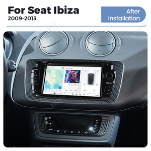 Lecteur DVD de navigation automobile DUDUAUTO 8+128 Go, <span class=keywords><strong>autoradio</strong></span>, cockpit sans fil CP et Android Auto pour <span class=keywords><strong>Seat</strong></span> <span class=keywords><strong>Ibiza</strong></span> 7 pouces <span class=keywords><strong>2009</strong></span> - 2013 - Product Image 2