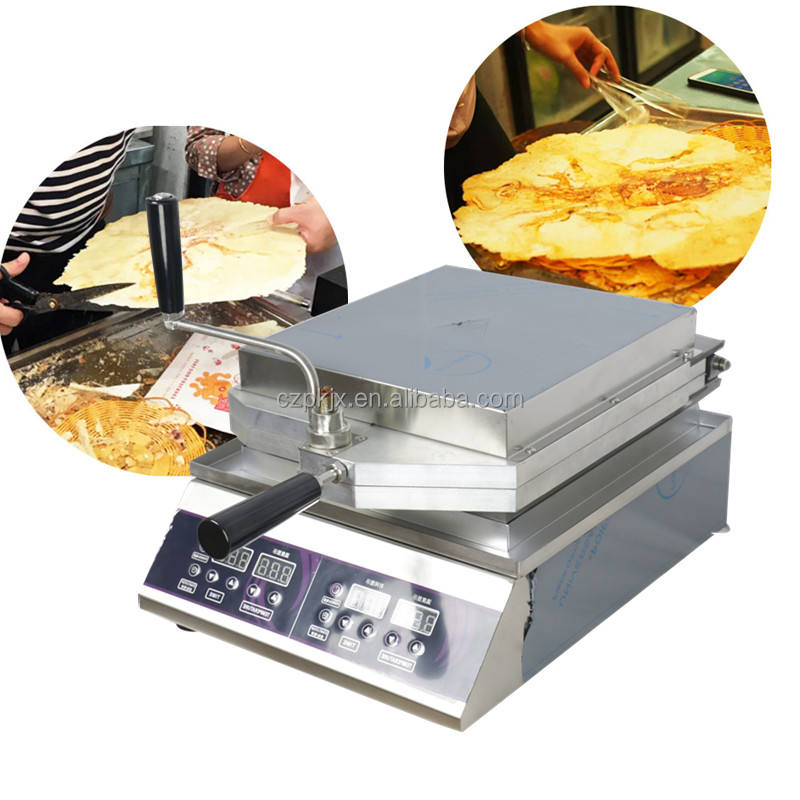 Commercial Snack Machine, Automatic Electric Heating Pancake Maker ...