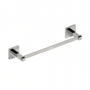 Toallero Mod Trend cromado de 35 cm de longitud, accesorio de baño montado en la pared - Product Image 3