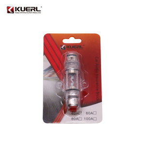 Kuerl ตัวยึดฟิวส์ซิงค์อัลลอย60A สายไฟสัญญาณเสียงรถยนต์หลอดฟิวส์ K-BX005 - Product Image 3
