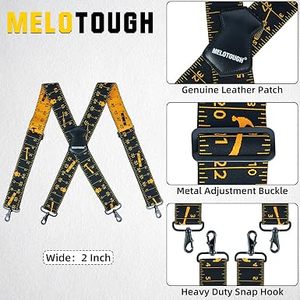 Bretelle a X MELOTOUGH di Alta Qualità, Nuovo Design Decorativo Unisex per Adulti - Product Image 2