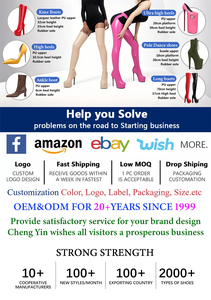 Caldo-vendita di tacchi sopra il <span class=keywords><strong>ginocchio</strong></span> per le donne <span class=keywords><strong>stivali</strong></span> alti con lacci e lacci per le donne scarpe da <span class=keywords><strong>donna</strong></span> alla moda - Product Image 6