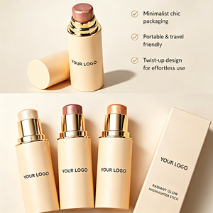 Stick de maquillage multi-usages 13 couleurs, effet scintillant, illuminateur et contour, <span class=keywords><strong>crème</strong></span> végane, marque privée, logo personnalisé - Product Image 2