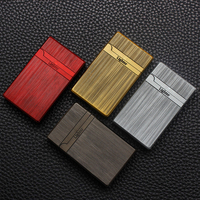 Briquet torche coupe-vent moderne ZR321 à flamme jet, logo personnalisé, ensemble de fumeurs de cigares en métal, cadeaux d'affaires, écologique, pour l'extérieur